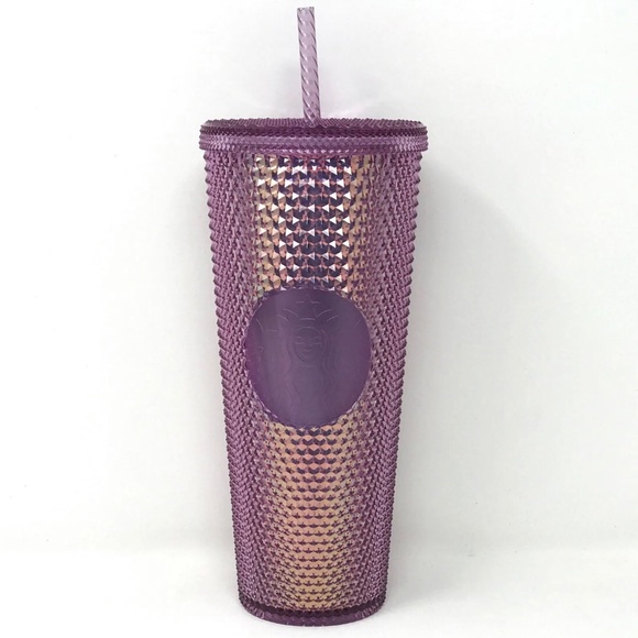Disney Starbucks Geometric Studded Pink Venti Tumbler Cup with Straw New. - Picture 4 of 10